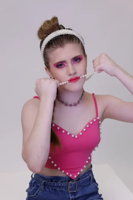 She wore PEARLS by Robin Ann Moore — JOLIE Magazine editorial
