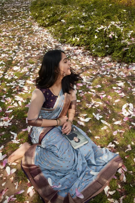 Elegant beauty in a sari by Ksenya Vasileva — JOLIE Magazine editorial