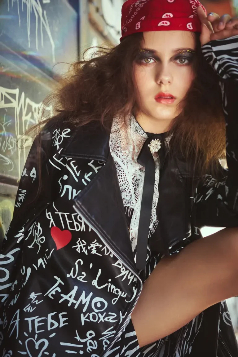 Rock of the 80s by Anastasia Fahertdinova — JOLIE Magazine editorial