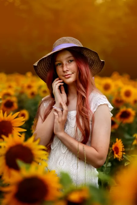 Sunflowers by Magda Bachir — JOLIE Magazine editorial