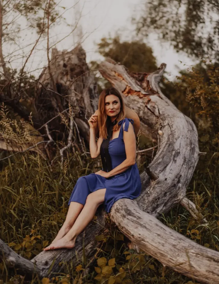 The summer blue dress — JOLIE Magazine | The September Fashion & Beauty Edition | Vol.1 | 2023
