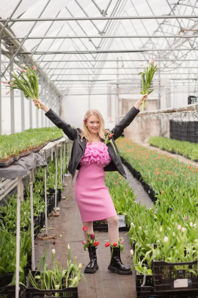 Arina in flowers — JOLIE Magazine | The March Teen Edition | Vol.4 | 2024