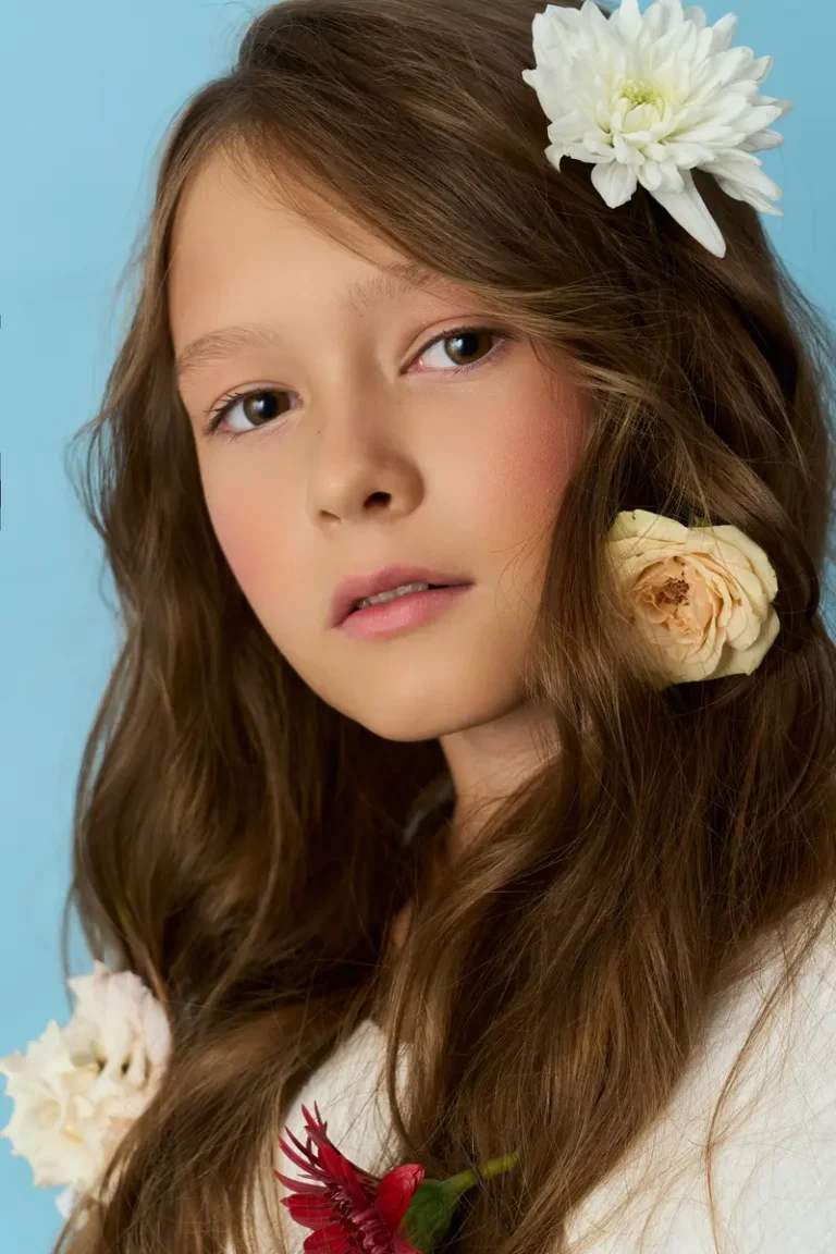 Bloom by Model Eva Melnikova; Photographer Olga Savina; Hairstyle Daria Abakumova — JOLIE Magazine editorial
