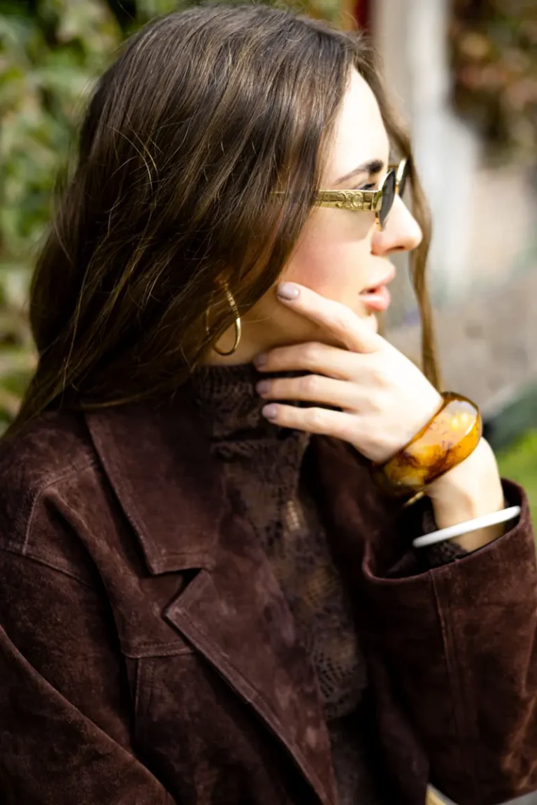 Brown shades of autumn by Anastasia Pivovarova — JOLIE Magazine editorial