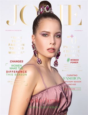 JOLIE Magazine — The December Fashion & Beauty Edition Vol. 4 2023 cover
